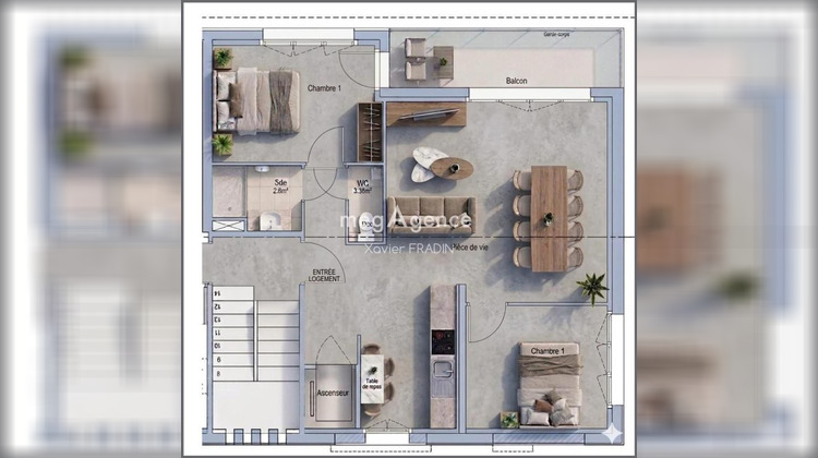 Ma-Cabane - Vente Appartement SAINT GILLES CROIX DE VIE, 61 m²