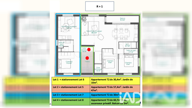 Ma-Cabane - Vente Appartement Saint-Gilles-Croix-de-Vie, 30 m²