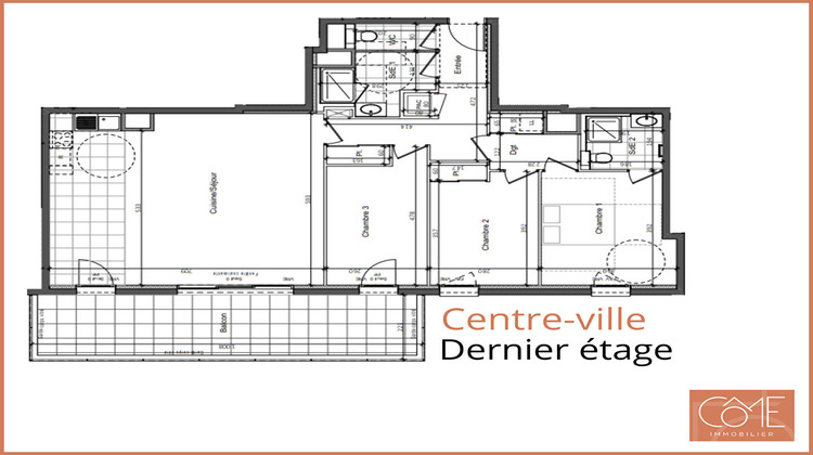 Ma-Cabane - Vente Appartement SAINT-GREGOIRE, 101 m²