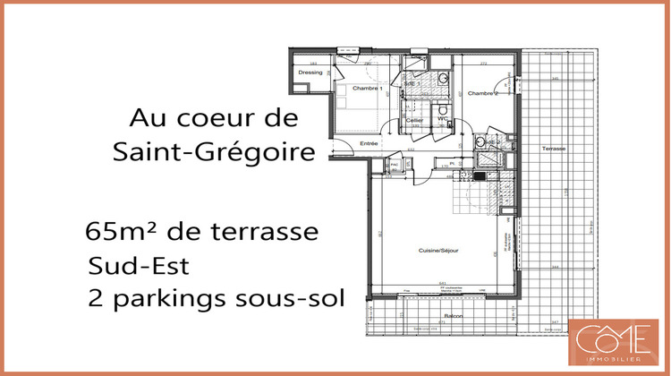 Ma-Cabane - Vente Appartement SAINT-GREGOIRE, 92 m²