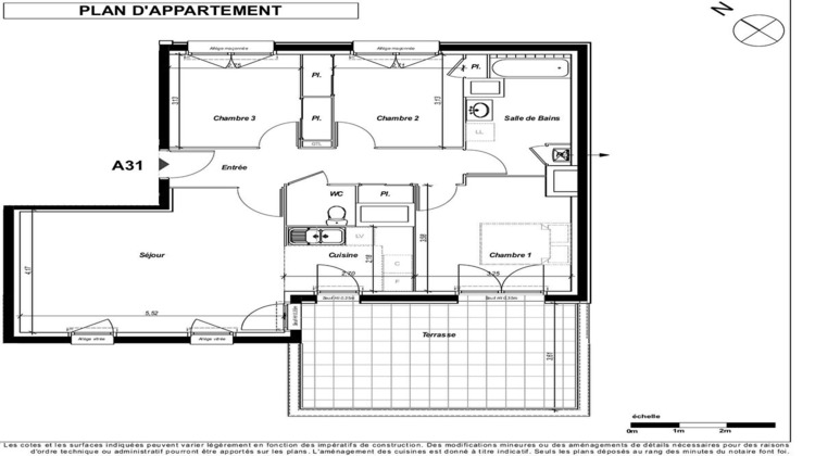 Ma-Cabane - Vente Appartement SAINT-GREGOIRE, 79 m²