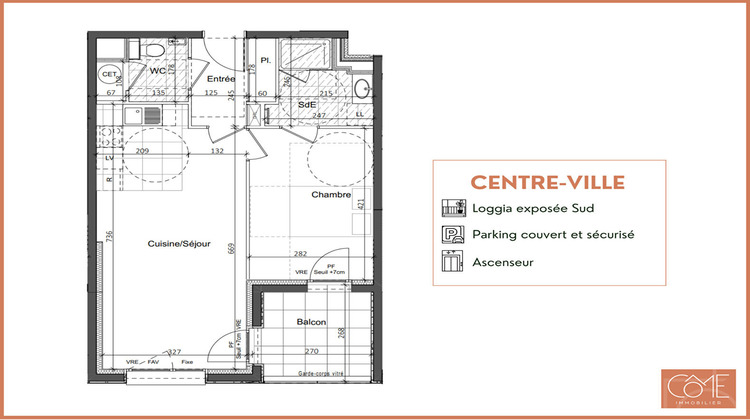 Ma-Cabane - Vente Appartement SAINT-GREGOIRE, 47 m²