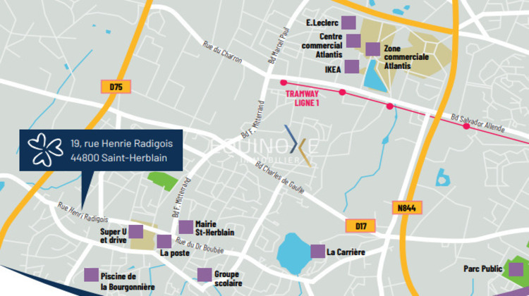 Ma-Cabane - Vente Appartement Saint-Herblain, 42 m²