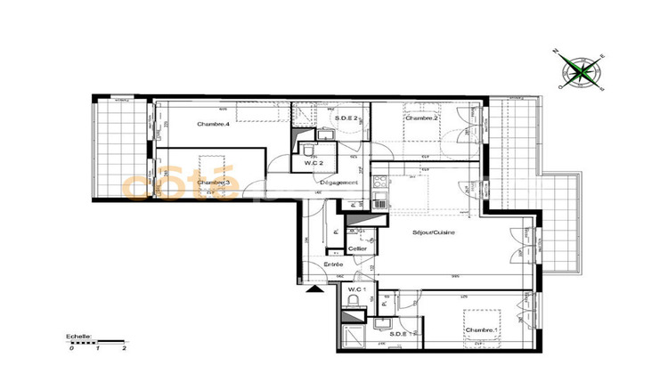 Ma-Cabane - Vente Appartement SAINT-HERBLAIN, 109 m²