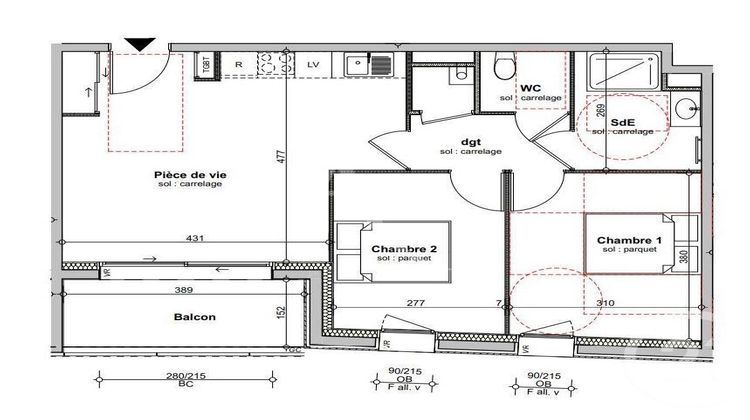 Ma-Cabane - Vente Appartement SAINT-HILAIRE-DE-RIEZ, 56 m²