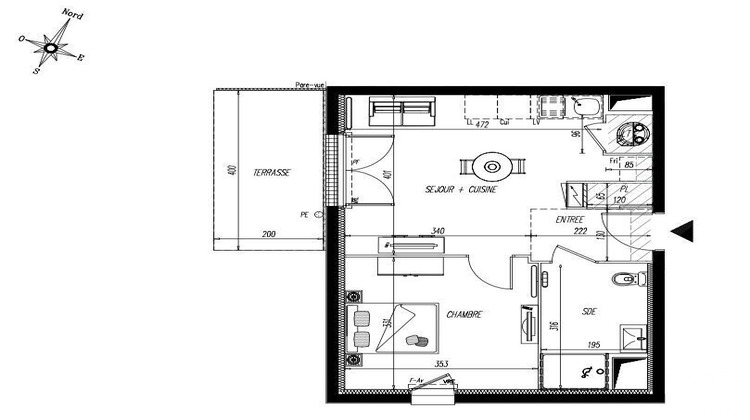 Ma-Cabane - Vente Appartement Saint-Hilaire-de-Riez, 39 m²