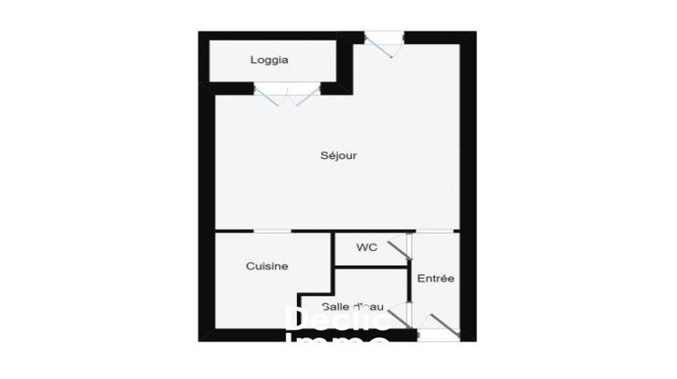 Ma-Cabane - Vente Appartement SAINT HILAIRE DE RIEZ, 25 m²