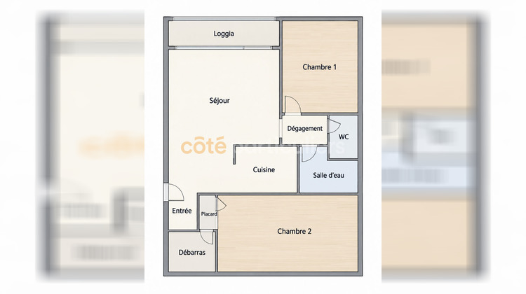Ma-Cabane - Vente Appartement SAINT-HILAIRE-DE-RIEZ, 45 m²