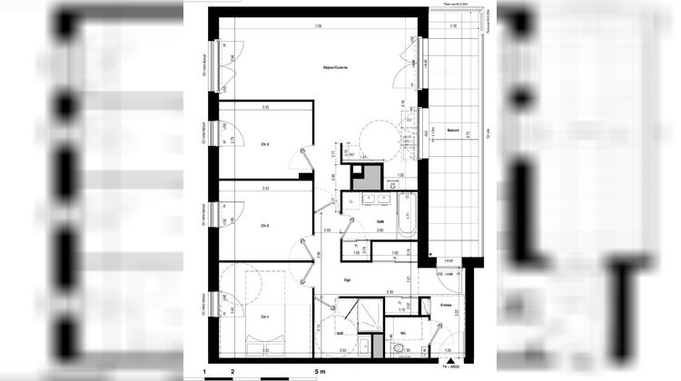 Ma-Cabane - Vente Appartement SAINT-JACQUES-DE-LA-LANDE, 87 m²