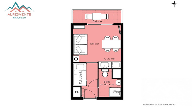 Ma-Cabane - Vente Appartement Saint-Jean-d'Aulps, 19 m²