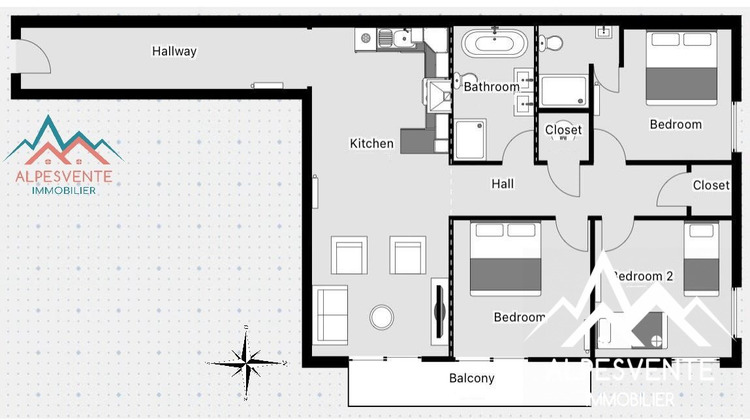 Ma-Cabane - Vente Appartement Saint-Jean-d'Aulps, 80 m²