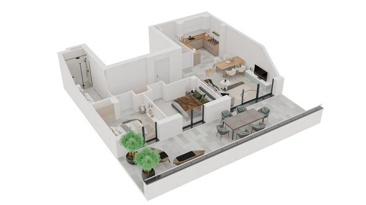 Ma-Cabane - Vente Appartement SAINT JEAN D ILLAC, 66 m²