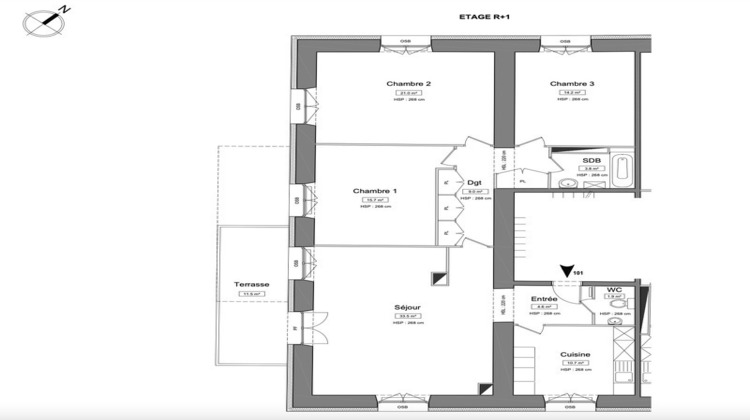 Ma-Cabane - Vente Appartement SAINT JEAN DE GONVILLE, 114 m²