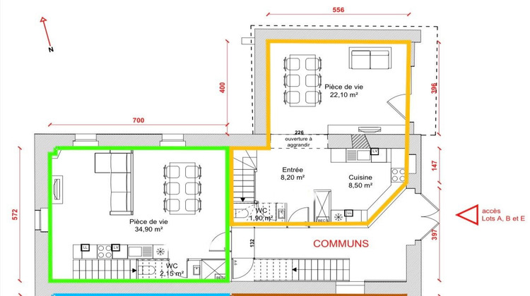 Ma-Cabane - Vente Appartement SAINT JEAN DE LUZ, 74 m²