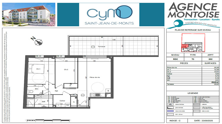 Ma-Cabane - Vente Appartement SAINT-JEAN-DE-MONTS, 65 m²