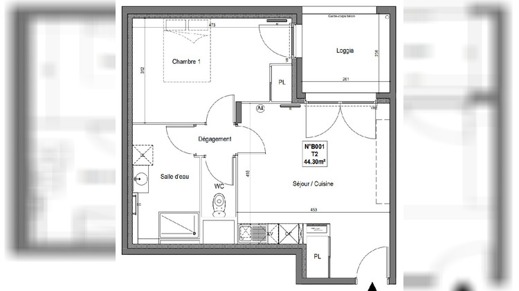 Ma-Cabane - Vente Appartement SAINT JEAN DE VEDAS, 44 m²