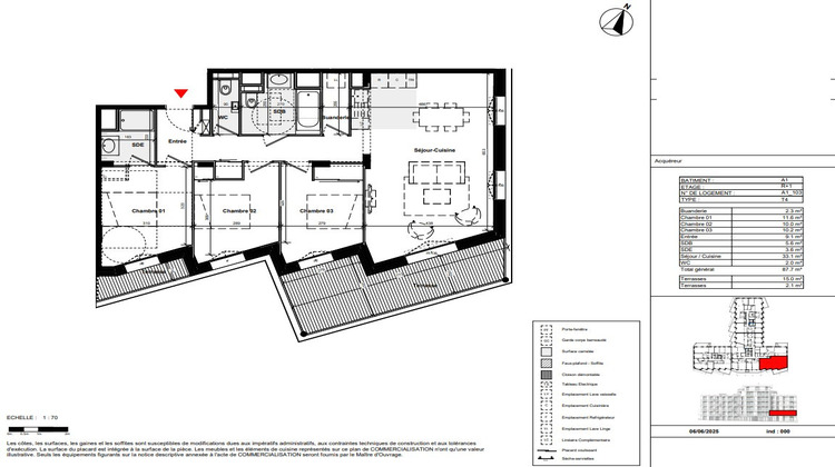 Ma-Cabane - Vente Appartement SAINT-JULIEN-EN-GENEVOIS, 87 m²