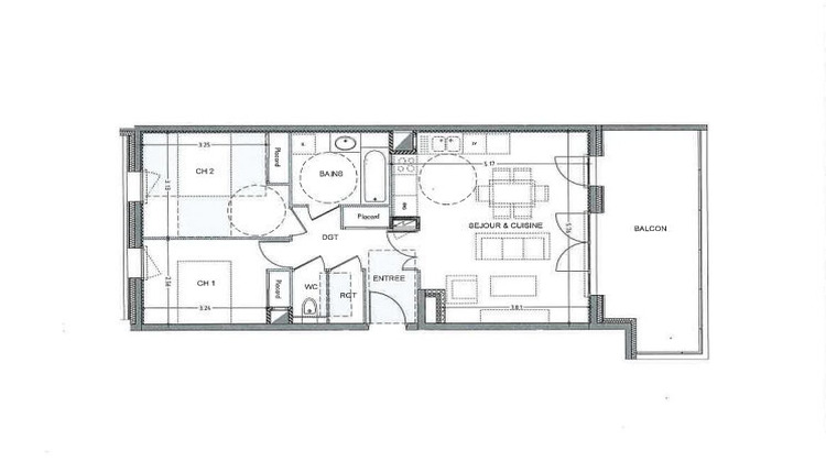 Ma-Cabane - Vente Appartement SAINT-JULIEN-EN-GENEVOIS, 63 m²