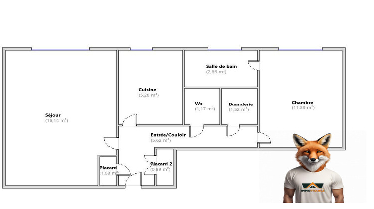 Ma-Cabane - Vente Appartement Saint-Julien-les-Villas, 46 m²
