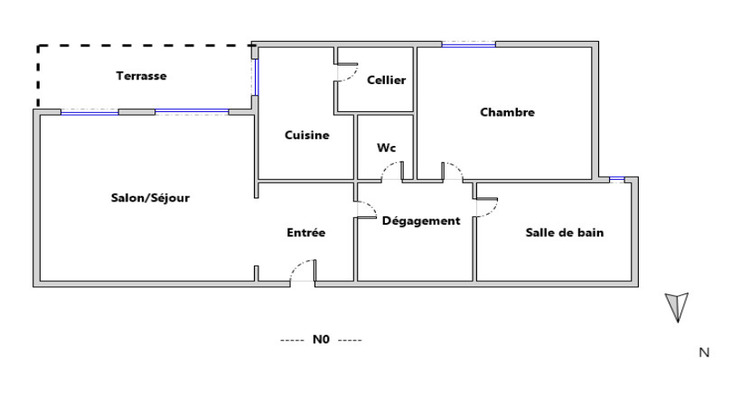 Ma-Cabane - Vente Appartement SAINT-LAURENT-DU-VAR, 60 m²