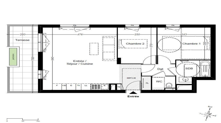 Ma-Cabane - Vente Appartement Saint-Laurent-du-Var, 65 m²