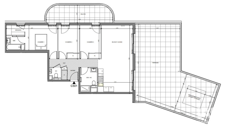Ma-Cabane - Vente Appartement Saint-Laurent-du-Var, 85 m²