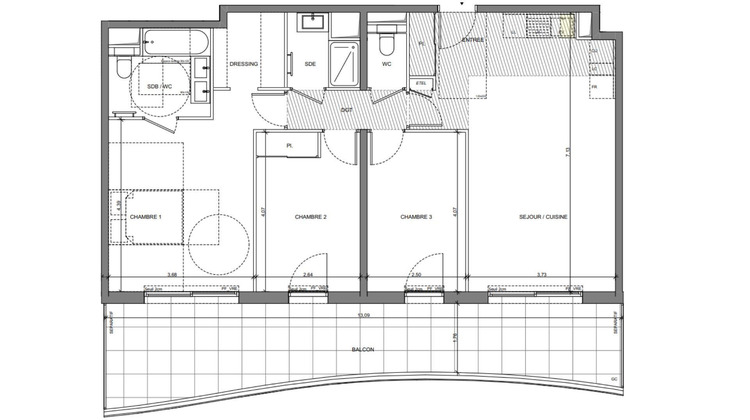 Ma-Cabane - Vente Appartement Saint-Laurent-du-Var, 85 m²