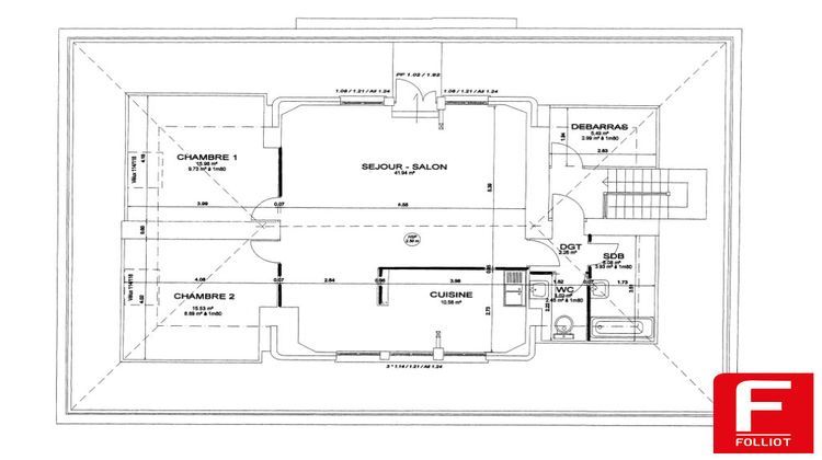 Ma-Cabane - Vente Appartement SAINT-LO, 89 m²