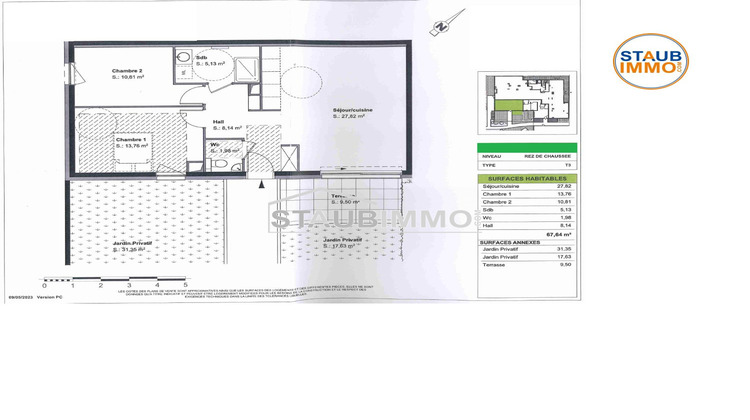 Ma-Cabane - Vente Appartement Saint-Louis, 67 m²