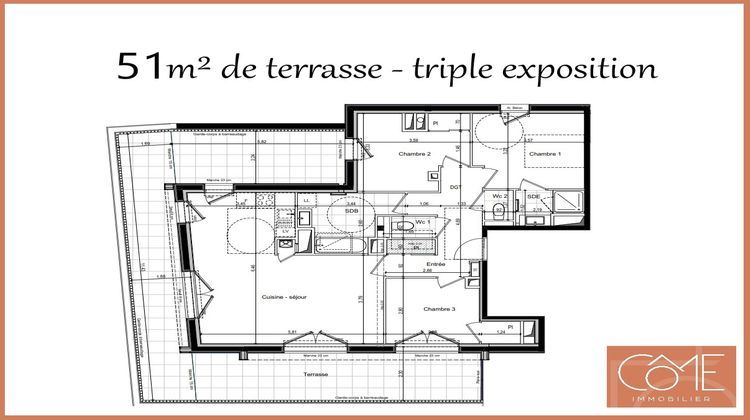 Ma-Cabane - Vente Appartement SAINT-MALO, 83 m²