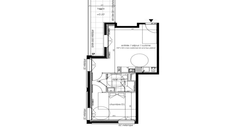 Ma-Cabane - Vente Appartement SAINT-MALO, 42 m²