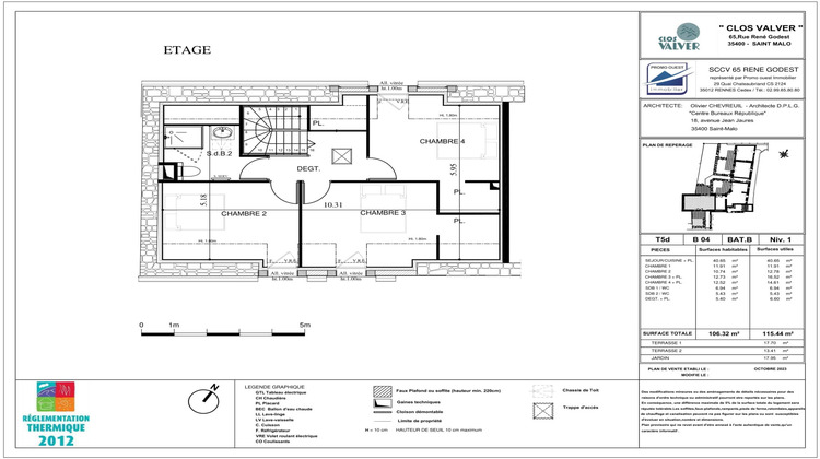 Ma-Cabane - Vente Appartement Saint-Malo, 70 m²