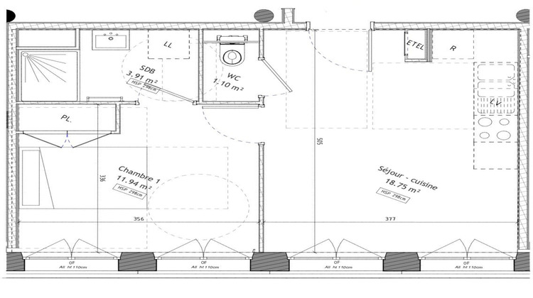 Ma-Cabane - Vente Appartement Saint-Malo, 35 m²