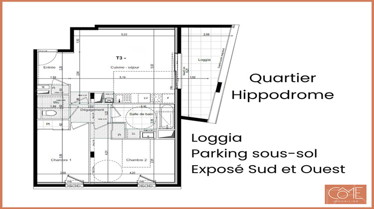 Ma-Cabane - Vente Appartement SAINT-MALO, 63 m²