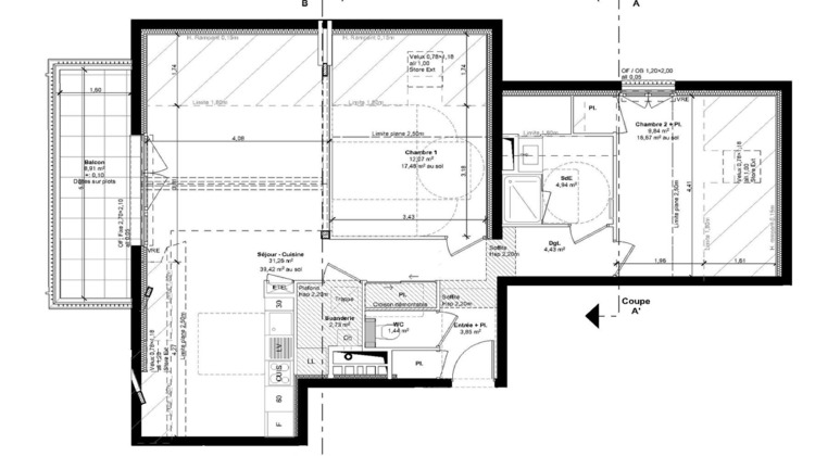 Ma-Cabane - Vente Appartement SAINT-MALO, 70 m²