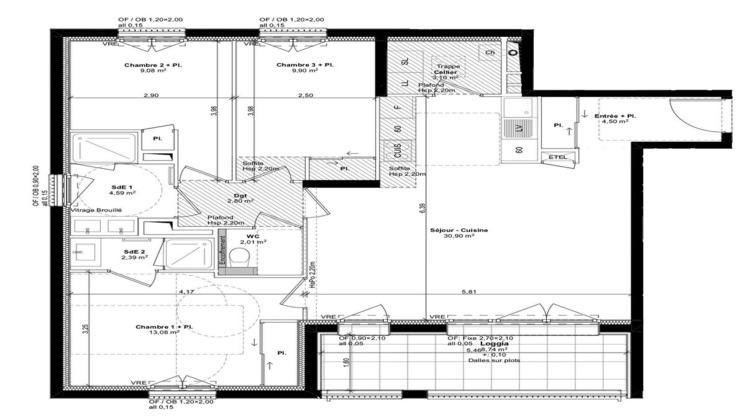 Ma-Cabane - Vente Appartement SAINT-MALO, 82 m²