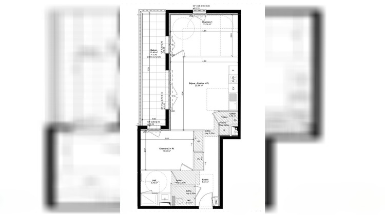 Ma-Cabane - Vente Appartement SAINT-MALO, 62 m²