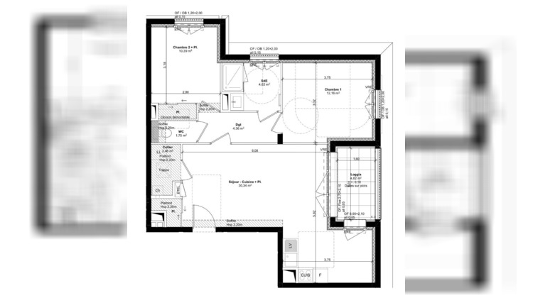 Ma-Cabane - Vente Appartement SAINT-MALO, 66 m²