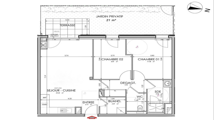 Ma-Cabane - Vente Appartement SAINT-MALO, 64 m²