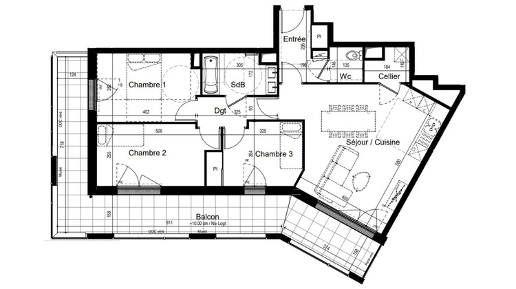 Ma-Cabane - Vente Appartement Saint-Malo, 77 m²