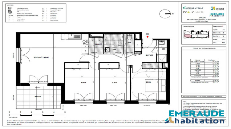 Ma-Cabane - Vente Appartement Saint-Malo, 86 m²