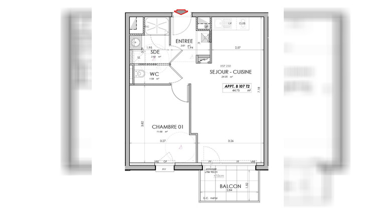 Ma-Cabane - Vente Appartement SAINT-MALO, 44 m²