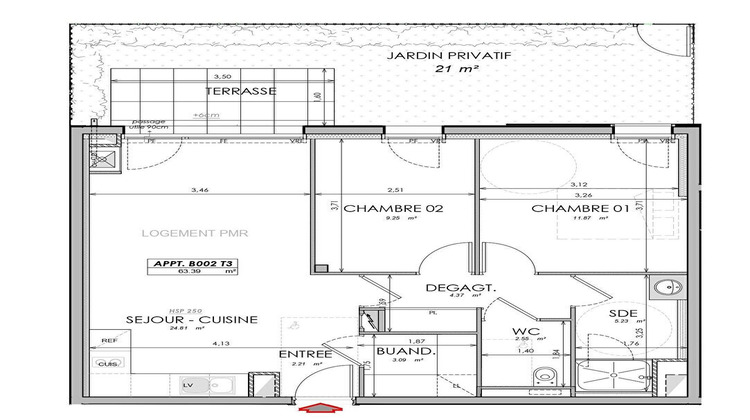 Ma-Cabane - Vente Appartement SAINT-MALO, 63 m²