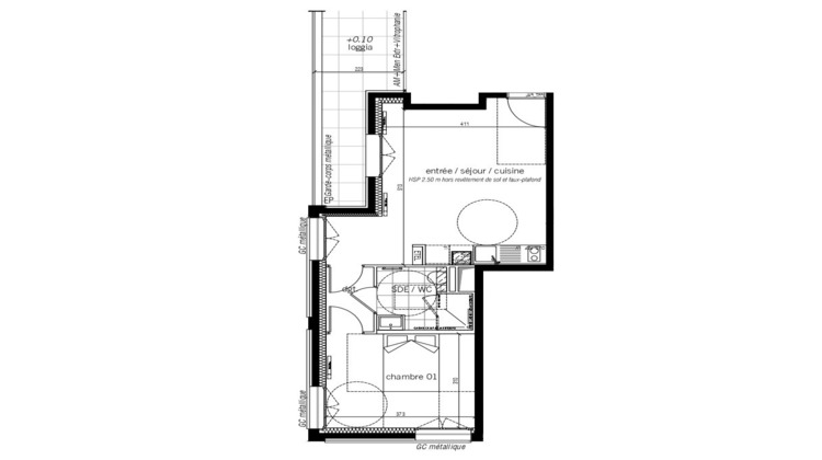 Ma-Cabane - Vente Appartement SAINT-MALO, 42 m²