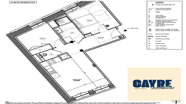Ma-Cabane - Vente Appartement Saint-Malo, 58 m²