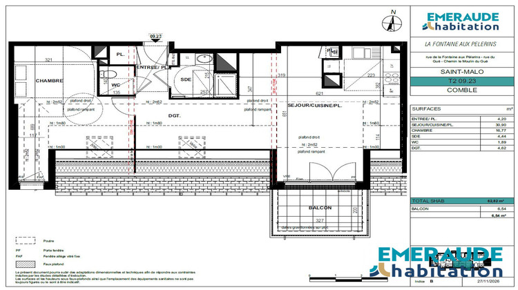 Ma-Cabane - Vente Appartement Saint-Malo, 62 m²