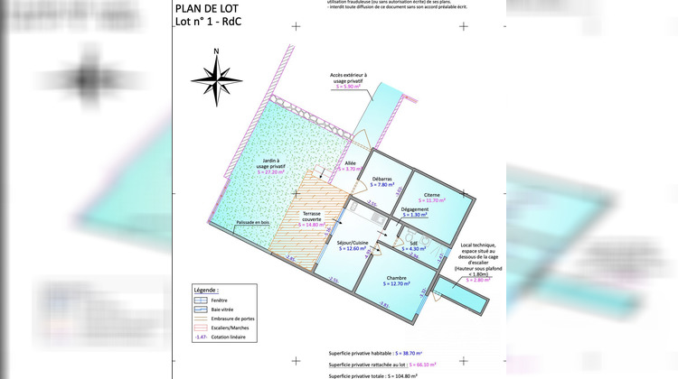 Ma-Cabane - Vente Appartement SAINT-MARTIN, 47 m²