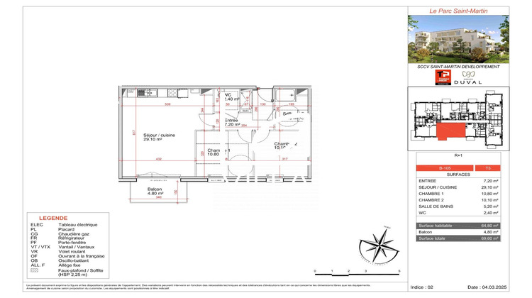 Ma-Cabane - Vente Appartement Saint-Martin-Boulogne, 64 m²
