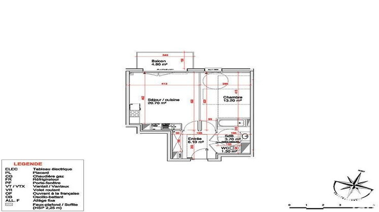 Ma-Cabane - Vente Appartement Saint-Martin-Boulogne, 45 m²