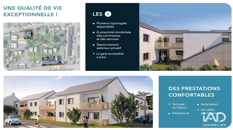 Ma-Cabane - Vente Appartement Saint-Martin-des-Champs, 60 m²